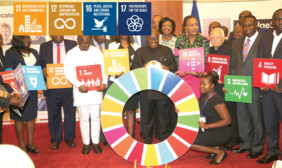 Co-Chair and President Nana Addo Dankwa Akufo-Addo Hosts CEO Breakfast Meeting on the SDGs