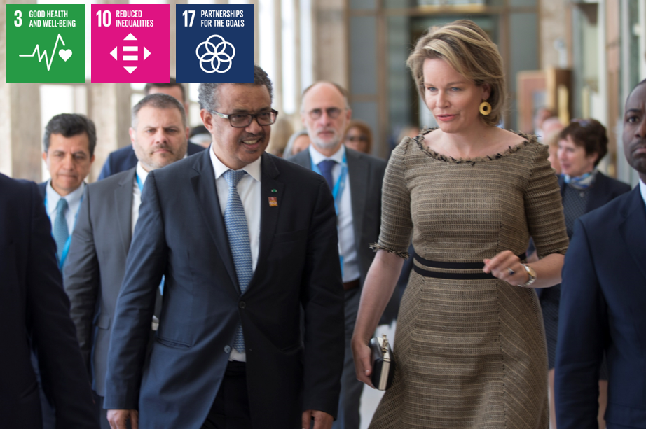 Universal Coverage for Mental Health: Queen Mathilde at the World Health Assembly 